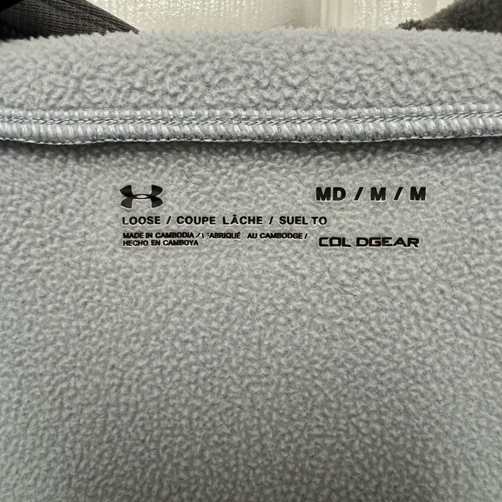 Under Armour Women’s Light Gray Full-Zip Jacket - Picture 9 of 16